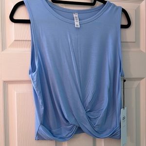 ALO Yoga Cover Tank BLUE